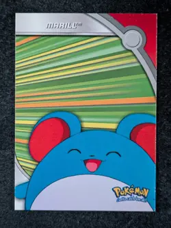 2000 Topps Pokemon TV Animation Series 3 MARILL Heroes and Villains #HV15 - Image 1