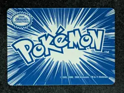 1998 Pokemon EEVEE Betty Crocker Fruit Roll-Up Official Nintendo Promo #133 - Image 2