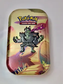 Scarlet & Violet: Shrouded Fable - Tin (Okidogi) - Pokemon TCG Empty Tin - Image 1