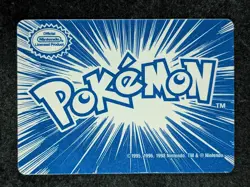 1998 Pokemon BULBASAUR Betty Crocker Fruit Roll-Up Official Nintendo Promo #1 - Image 2