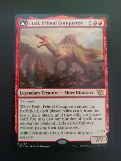 MTG Etali, Primal Conqueror Primal Sickness March of The Machine Card 0137 - Image 1