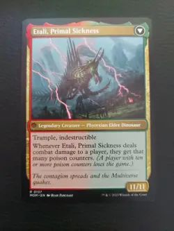 MTG Etali, Primal Conqueror Primal Sickness March of The Machine Card 0137 - Image 2