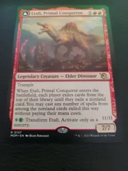 MTG Etali, Primal Conqueror Primal Sickness March of The Machine Card 0137 - Image 3
