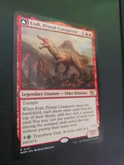 MTG Etali, Primal Conqueror Primal Sickness March of The Machine Card 0137 - Image 5