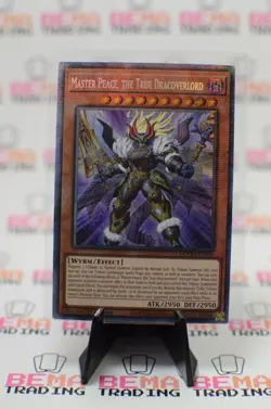 Yugioh Master Peace, the True Dracoverlord DOOD-EN018 Starlight Rare 1st Ed NM - Image 1