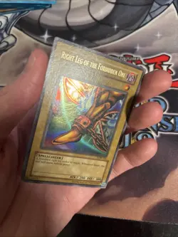 (MC) Yu-Gi-Oh Right Leg of the Forbidden One LOB-120 Unlimited LP - Image 5