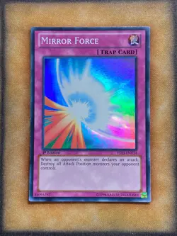Yugioh Mirror Force YS13-ENV14 Super Rare 1st Ed NM - Image 1