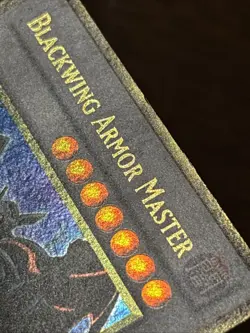 Blackwing Armor Master GLD3-EN038 Gold Series 3 Limited Edition Gold Rare LP - Image 3