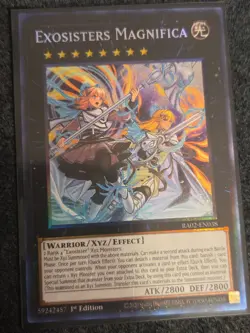 Exosisters Magnifica 1st Edition Prismatic Collector's Rare RA02-EN038 Yu-Gi-Oh! - Image 1