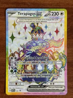 Pokemon Terapagos ex Promo 165 Sv: Scarlet & Violet Promo Cards Holo Near Mint - Image 1