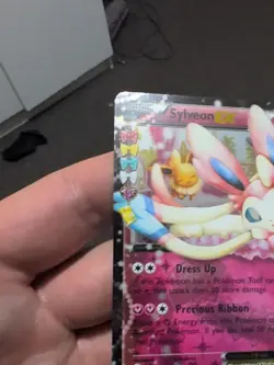 Sylveon EX RC21/RC32 XY Generations Radiant Collection 20th Holo Pokemon Card nm - Image 4