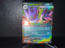 Mega Gengar ex 056 2025 Pokemon Phantasmal Flames Double Rare Box Card NM+ - Image 1