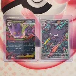 Haunter 027 Promo + Mega Gengar ex 056/094 - Box Fresh - Pokemon Card Lot #892 - Image 1