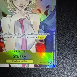 Stussy OP13-110 Alternate Art One Piece Card English Carrying On His Will - Image 4