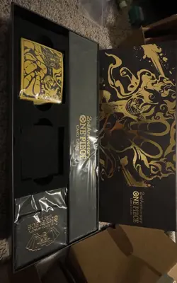 One Piece Tcg Japanese 2nd Anniversary Set (No Cards!) - Image 1
