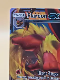 Flareon GX SM171 Sun and Moon Promo Pokemon Card Rare Holo NM - Image 2