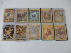 Pokemon Sword &Shield GOLD CARDS LOT of 10 NM-M Various Sets - Image 1