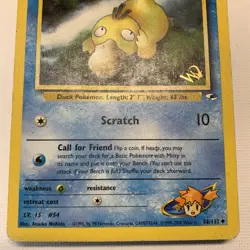 Misty's Psyduck - 54/132 - Pokemon (W Stamped) Uncommon Promo Card MP - Image 2