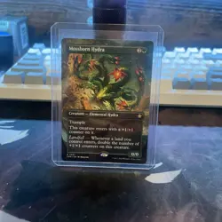 Mossborn Hydra (Borderless) - Light Play MTG Foundations - Image 1