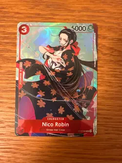 Nico Robin Gift Collection 2023 ST01-008 One Piece Promo Cards Foil - Image 1