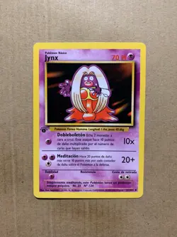 1st Edition SPANISH Jynx 31/102 Base Set - Uncommon Pokemon Card - NM/Mint - Image 1