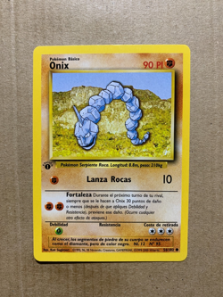 1st Edition SPANISH Onyx 56/102 Base Set - Common Pokemon Card - NM/Mint - Image 1