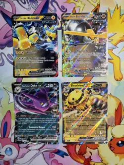 Pokemon TCG: Scarlet & Violet 4 Card EX Lot - Various Sets - NM+ - Image 1
