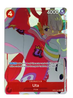 Uta (Gift Collection 2023) OP01-005 R One Piece Promotion Cards Card - Image 1