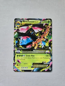 2014 Pokemon Mega Venusaur EX Full Art Holo Card 2/146 XY Ultra Rare - Image 1