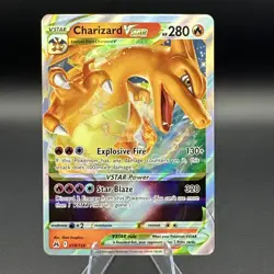 Charizard Vstar 019/159 Crown Zenith Ultra Rare Holo Card Pokemon TCG NM - Image 1
