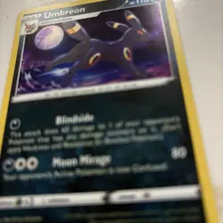 Umbreon SWSH129 Black Star Promo Holo Card Cosmos NM Condition - Image 4
