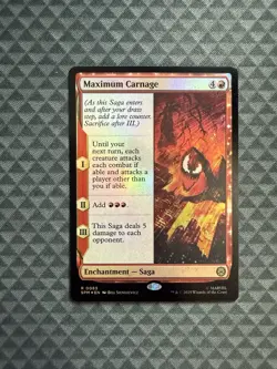MTG Maximum Carnage #0083 Foil Rare Marvel’s Spider-Man (SPM) - Image 1
