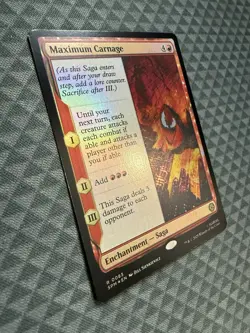 MTG Maximum Carnage #0083 Foil Rare Marvel’s Spider-Man (SPM) - Image 2