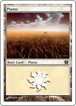 Light Play x 1 Plains (331) - Foil 9th Edition - Image 1