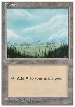 Light Play x 1 Plains (Trees) Alternate Fourth Edition - Image 1