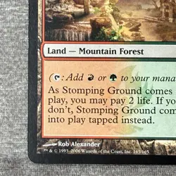 Stomping Ground - Guildpact (GPT) #165 LP Non-Foil MTG - Image 4