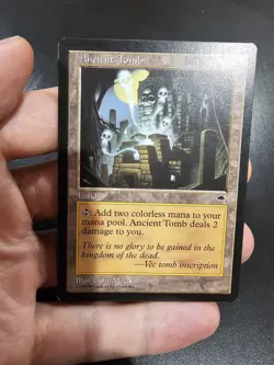 Magic Mtg Tempest Ancient Tomb near mint - Image 1