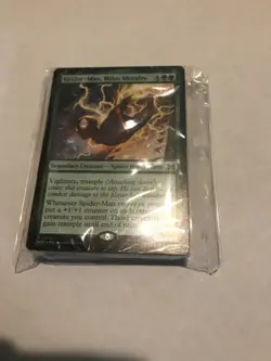 MILES MORALES: Magic The Gathering Spider Man Welcome Deck SEALED Pack; NM green - Image 5