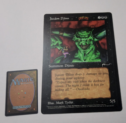 Juzam Djinn Oversized Promo 6x9 MTG NM x1 (Y3 - 2) - Image 1