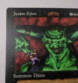 Juzam Djinn Oversized Promo 6x9 MTG NM x1 (Y3 - 2) - Image 3