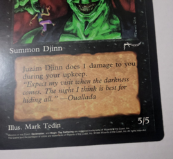 Juzam Djinn Oversized Promo 6x9 MTG NM x1 (Y3 - 2) - Image 5