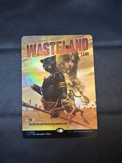 Wasteland Secret Lair Encyclopedia Magic MTG FOIL 0023 - Image 1