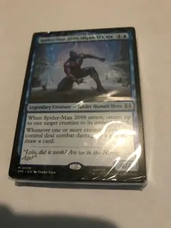 SPIDER-MAN 2099, MIGUEL O’HARA : Magic Welcome Deck SEALED Pack; NM MtG, Blue - Image 1