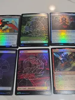 Huge 2025 Spiderman Magic The Gathering Foil Lot Hobgoblin Madame Web See Photos - Image 4