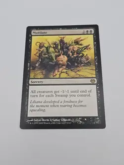 Mutilate - Duel Decks: Garruk vs. Liliana - Magic the Gathering MTG Nice! - Image 1