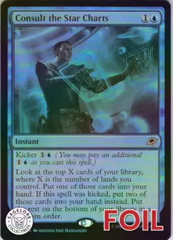 MTG Consult the Star Charts (51) | NM Foil | Edge of Eternities {EOE} - Image 1
