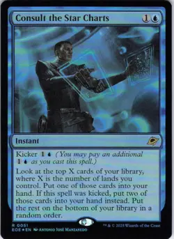 MTG Consult the Star Charts (51) | NM Foil | Edge of Eternities {EOE} - Image 2