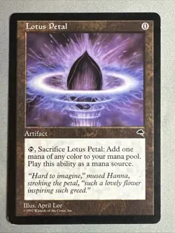 MTG / Lotus Petal / TMP / #294 / Regular / Common / LP - Image 1