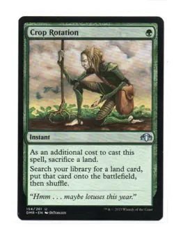 Crop Rotation Dominaria Remastered Regular MTG - Image 1