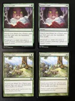 MTG- Nature's Lore x4 - Image 1